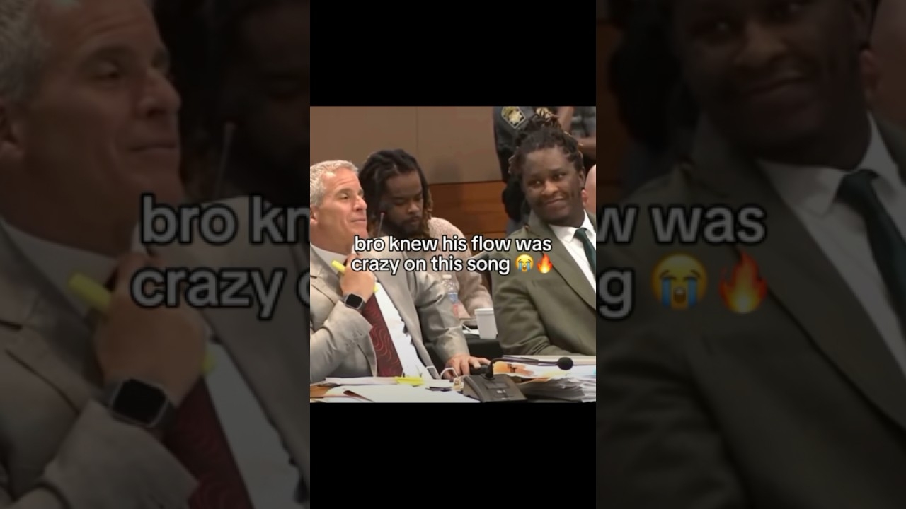 @youngthug listens to evidence. #explore #viralvideo #lol #funny #music #hiphop #news #dance #ysl