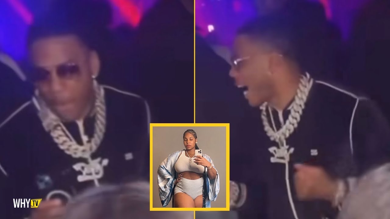 Nelly Celebrating Born Of His Son From Ashanti And Drinks All The Shots In Club In Miami