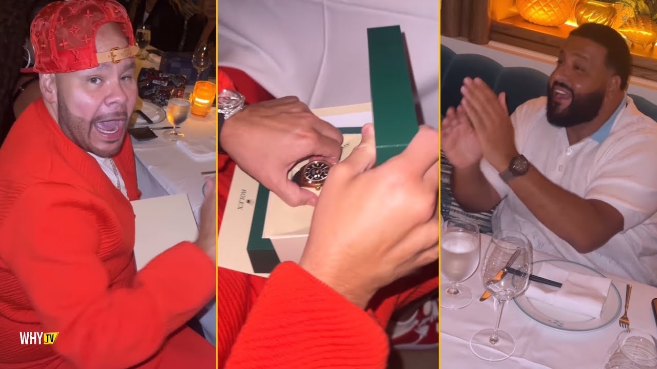 Fat Joe Gets In Shock After Getting $200k Watch By Dj Khaled At His Birthday Party In NYC
