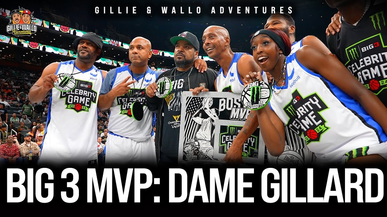 GILLIE GETS HIS THIRD STRAIGHT MVP AT BIG 3