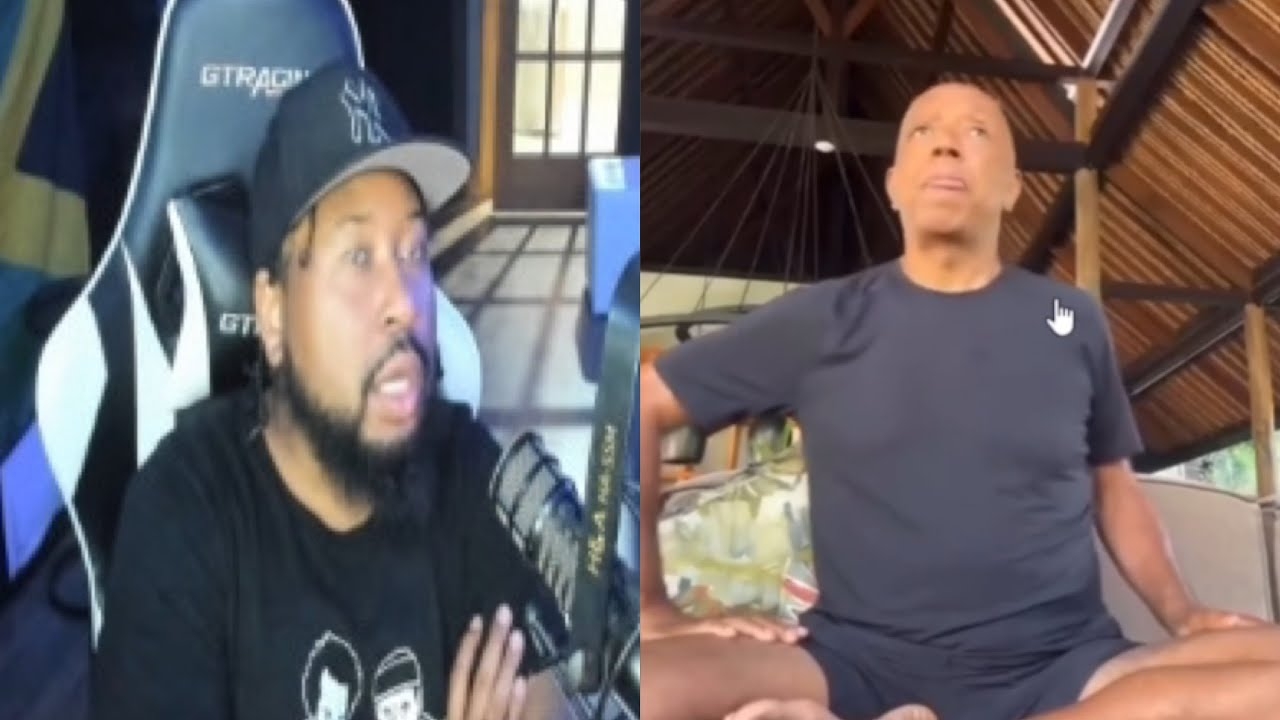 Unc Poppin out! Akademiks reacts to Russell Simmons calling out his friends for visiting him in Bali