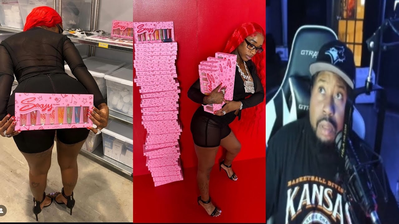 W Marketing! Akademiks speaks on Sexyy Red dropping a Lipgloss line with some interesting names!