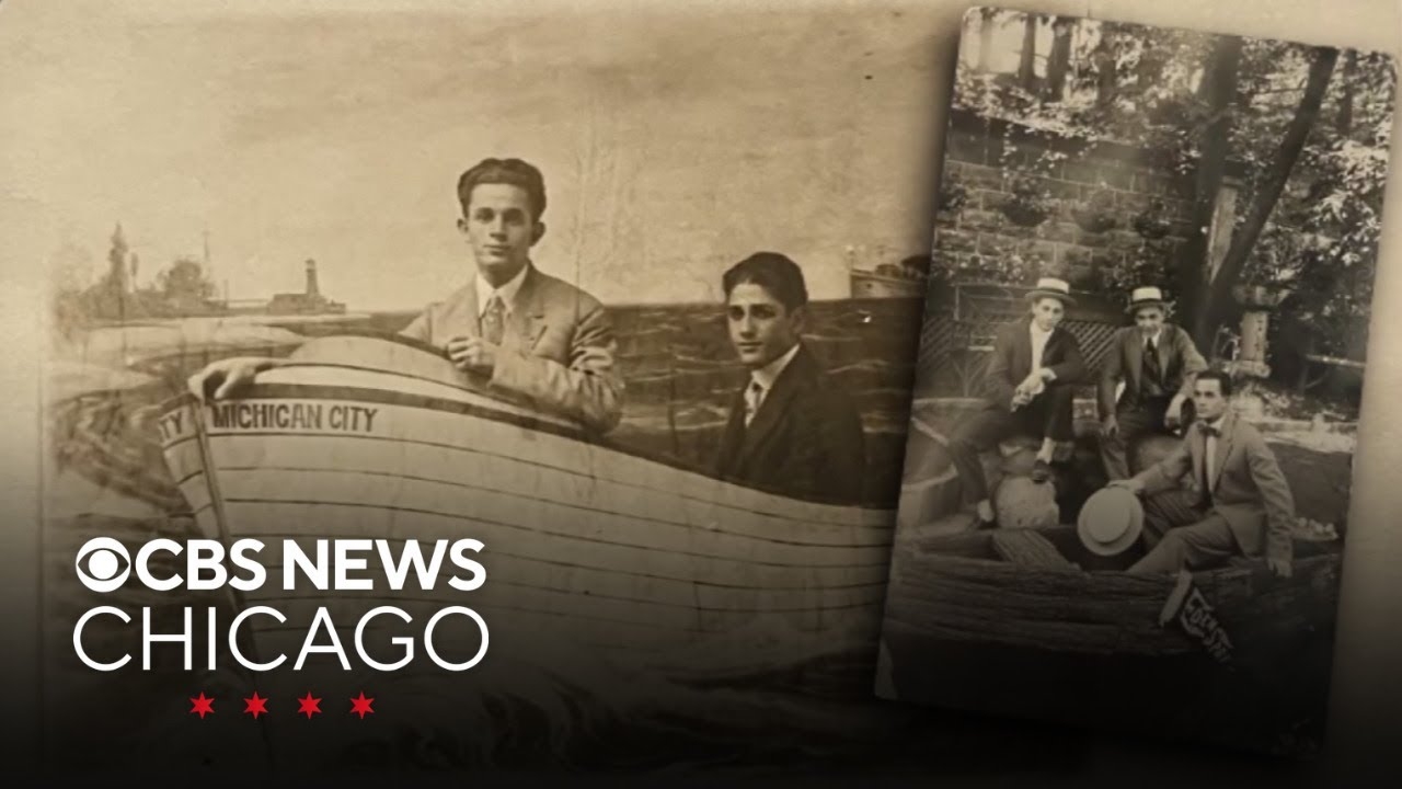 Vintage photos found at Chicago train station. Do you know who lost them?