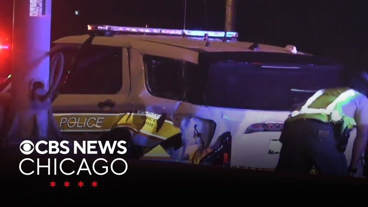 Illinois State trooper hurt in Bishop Ford crash