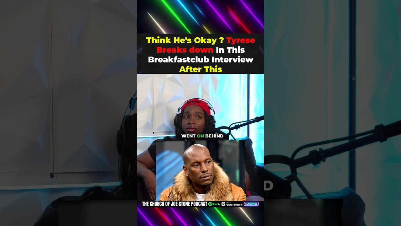 TYRESE BREAKS DOWN on The Breakfast Club