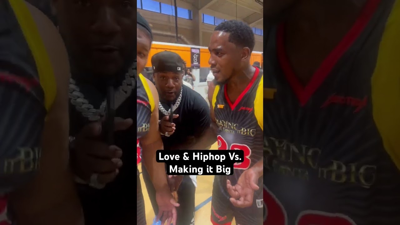 Love & Hiphop Atl Vs.Making it Big ATL celebrity Basketball Game!  #interview #rapper #podcast