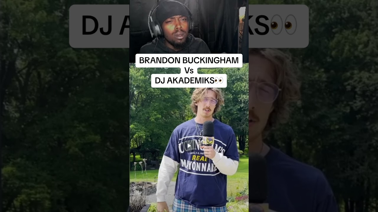 HOLY SMOKES ITS #brandonbuckingham vs #djakademiks