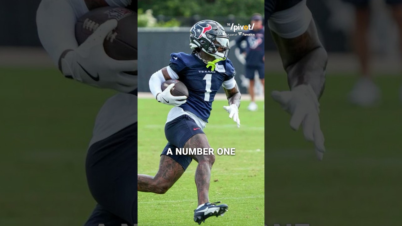 Houston WR Tank Dell describes the Texans Receiving corps as Trouble, Trouble, Trouble! #nfl