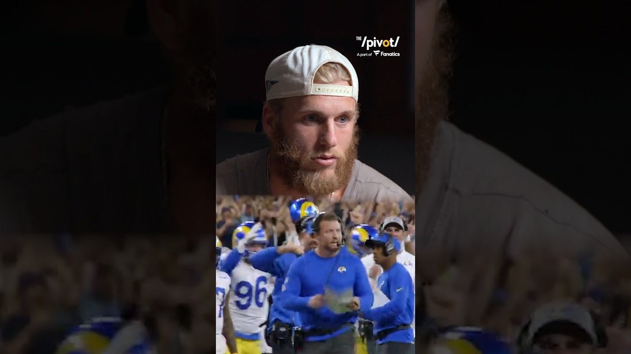 LA Rams Cooper Kupp talks about Sean McVays leadership in the final drive of Super Bowl LVI #nfl
