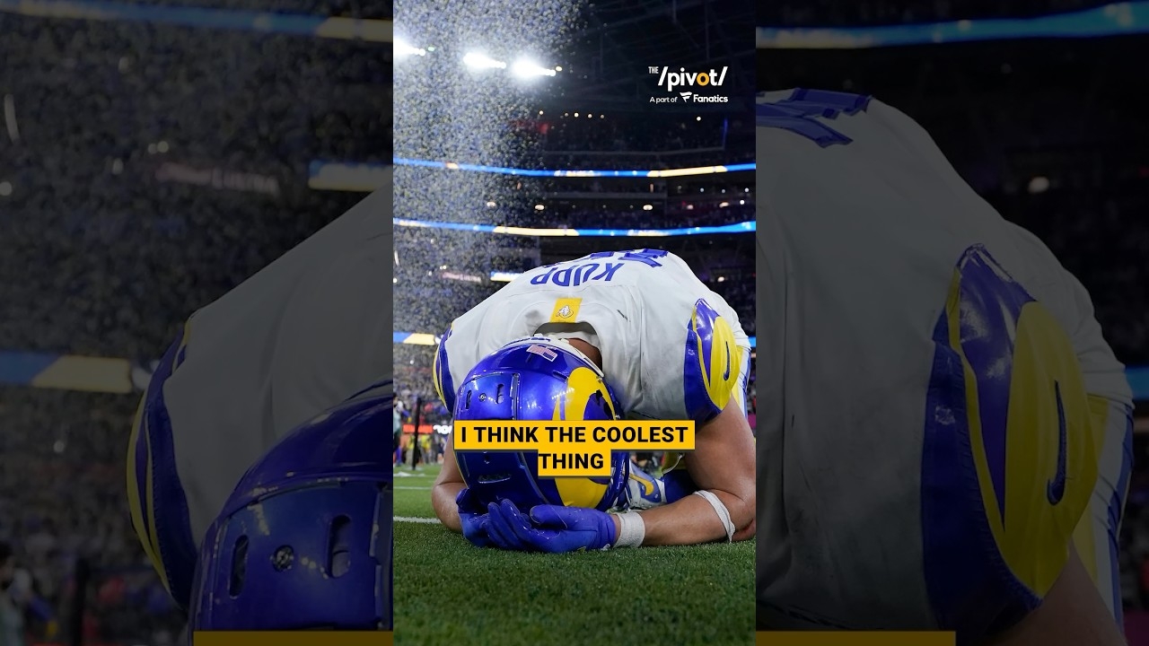 Cooper Kupp Super Bowl MVP in 2022 reflects on moment confetti drops on LA Rams #nfl