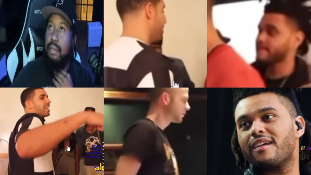 Bro was showing love! Akademiks reacts to Footage of Drake linking up with the Weeknd early on!