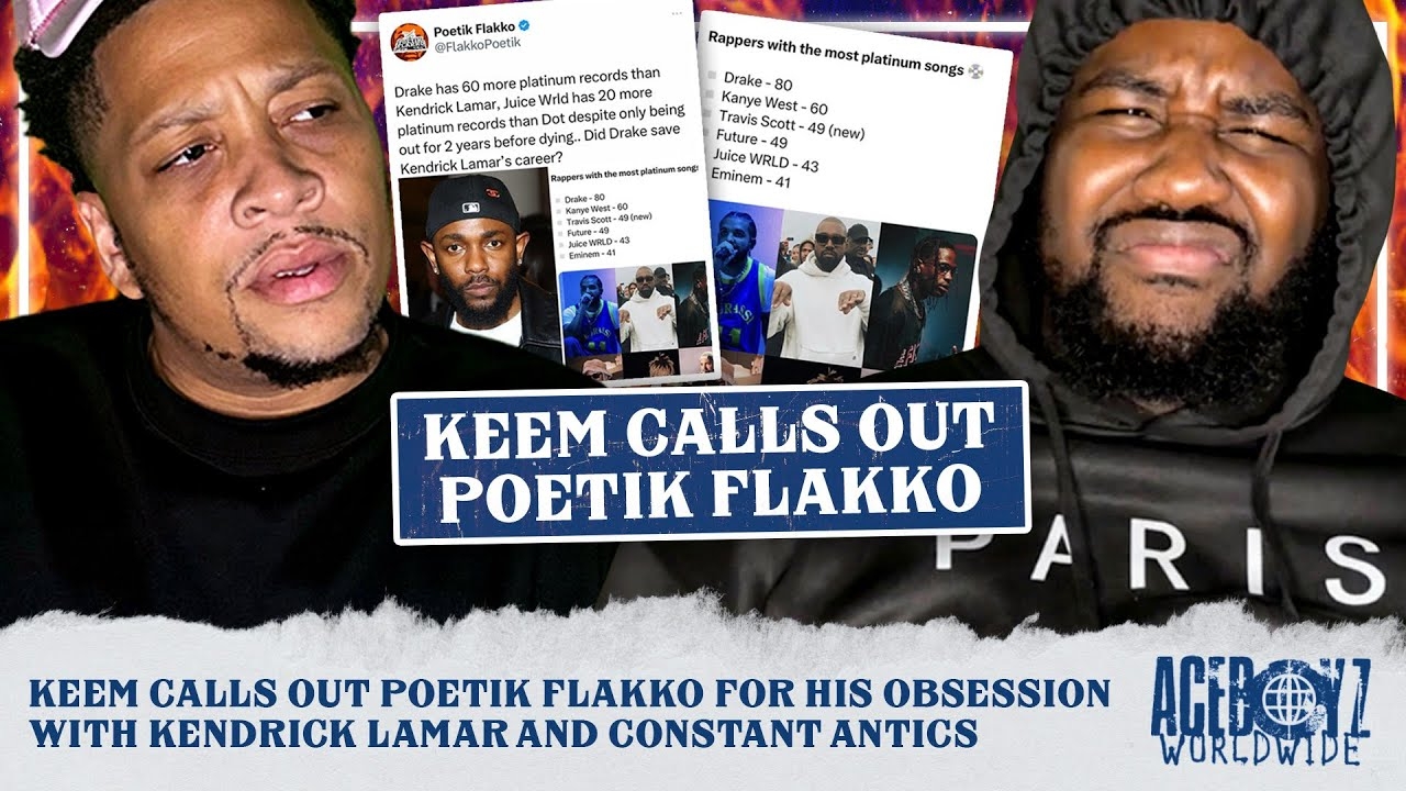 Keem Calls Out Poetik Flakko for His Obsession with Kendrick Lamar and Constant Antics