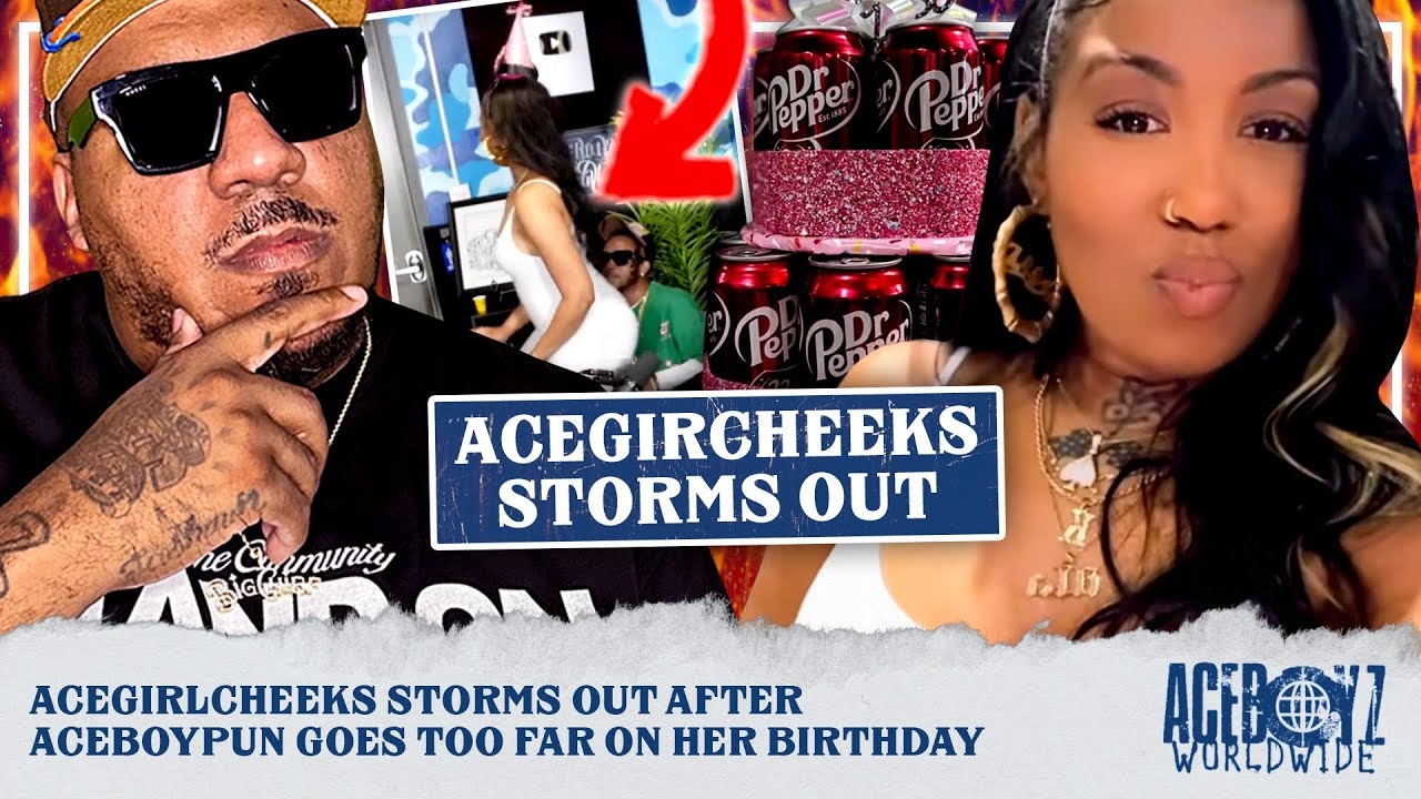 AceGirlCheeks Storms Out After AceBoyPun Goes Too Far on Her Birthday