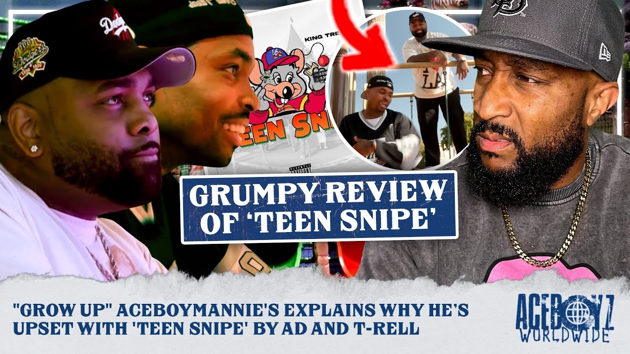 "Grow Up" AceBoyMannie's Explains Why Hes Upset With 'Teen Snipe' by AD and T-Rell