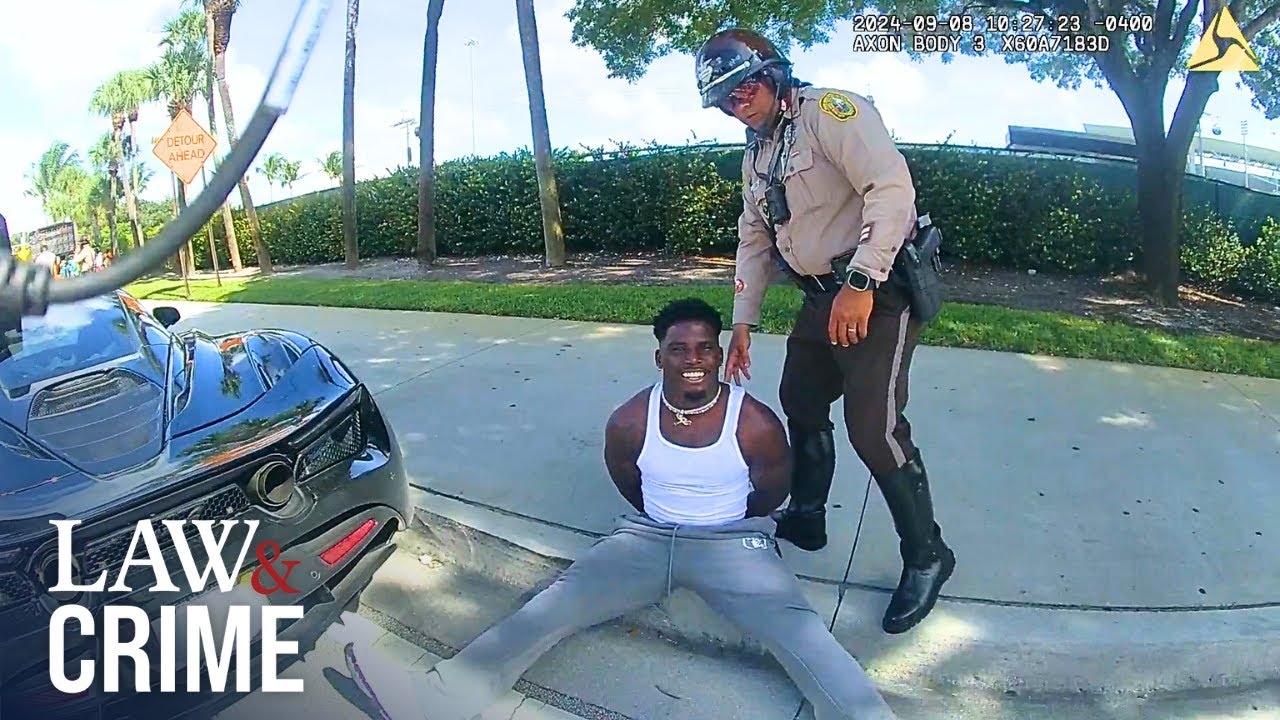 They Got Tyreek!: Full Bodycam of Tyreek Hill Handcuffed Before Miami Dolphins Game
