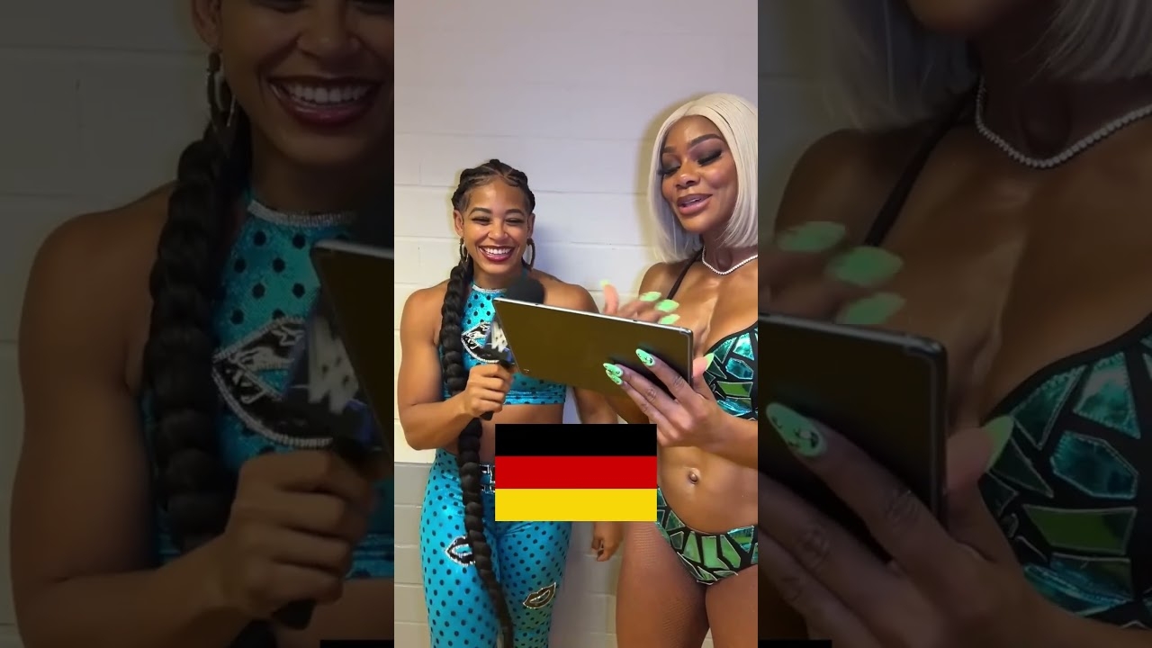 Germany or Not Germany with Bianca Belair & Jade Cargill  (Part 3) #shorts
