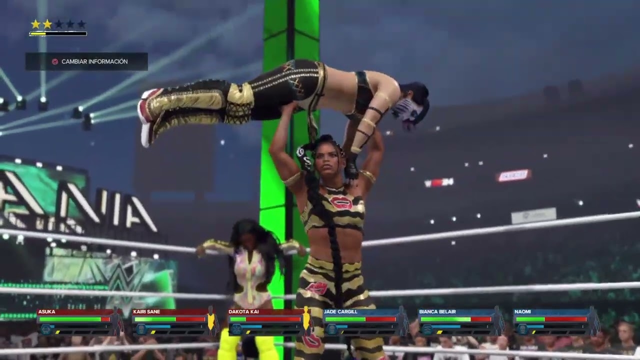 Jade Cargill, Bianca Belair y Naomi vs. Damage CTRL (Dakota Kai, Asuka y Kairi Sane