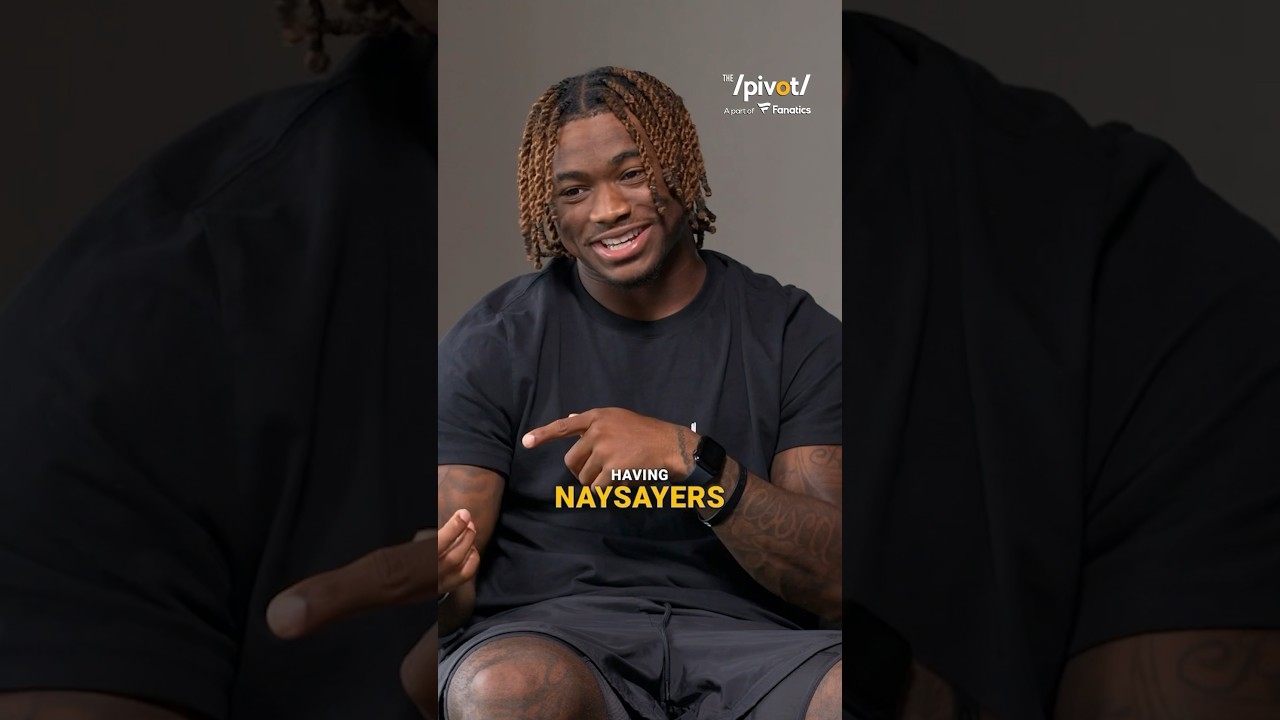 Sometimes you gotta let a Naysayer know!! Hear why Jalen Milroe coined the infamous phrase#football