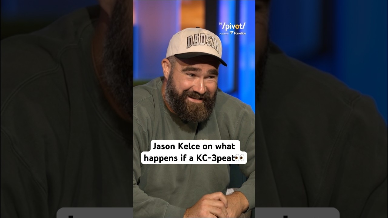 Jason Kelce says no doubt this happens if KC is back at Super Bowl this year @NFL #nfl