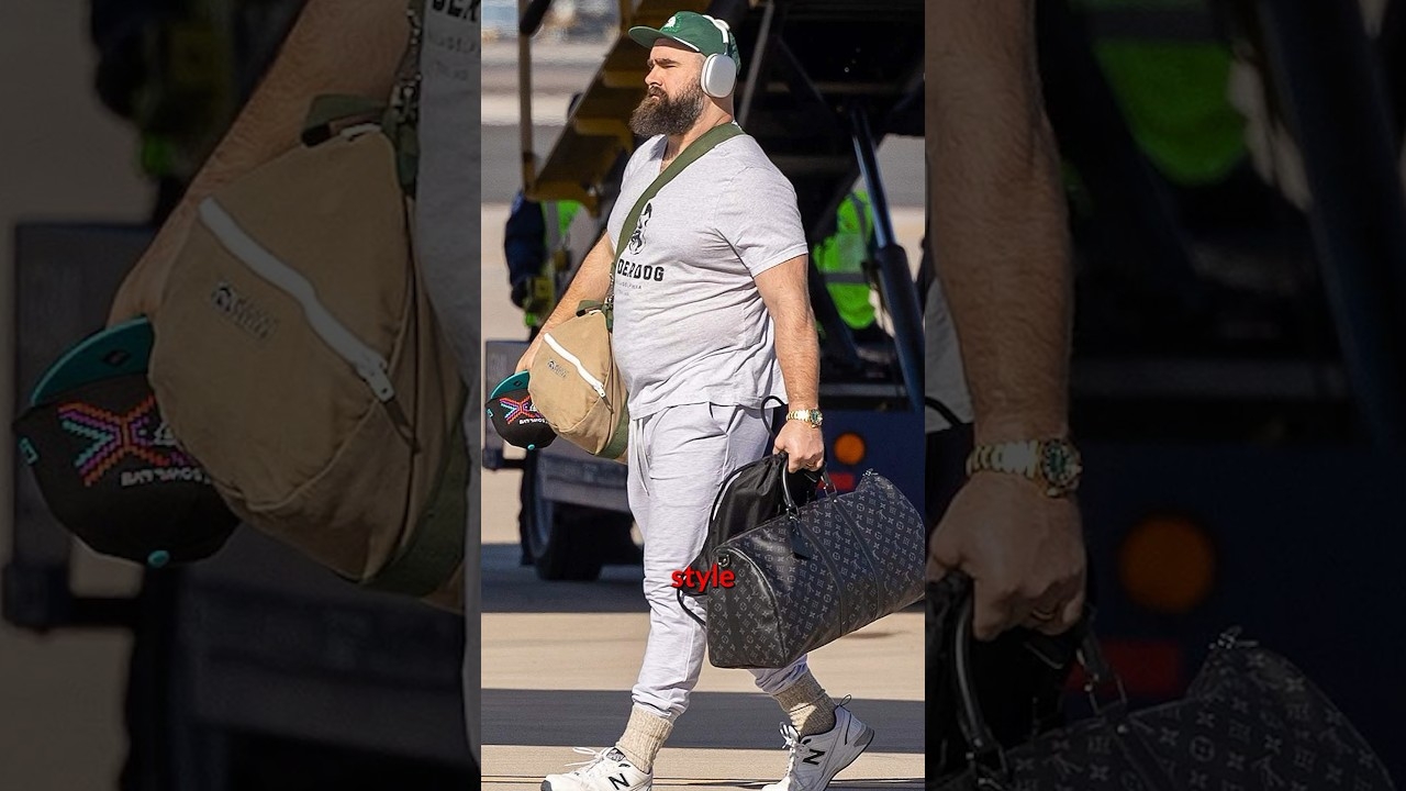 Jason Kelce shares whats the biggest difference between him and his brother Travis is #kc #nfl