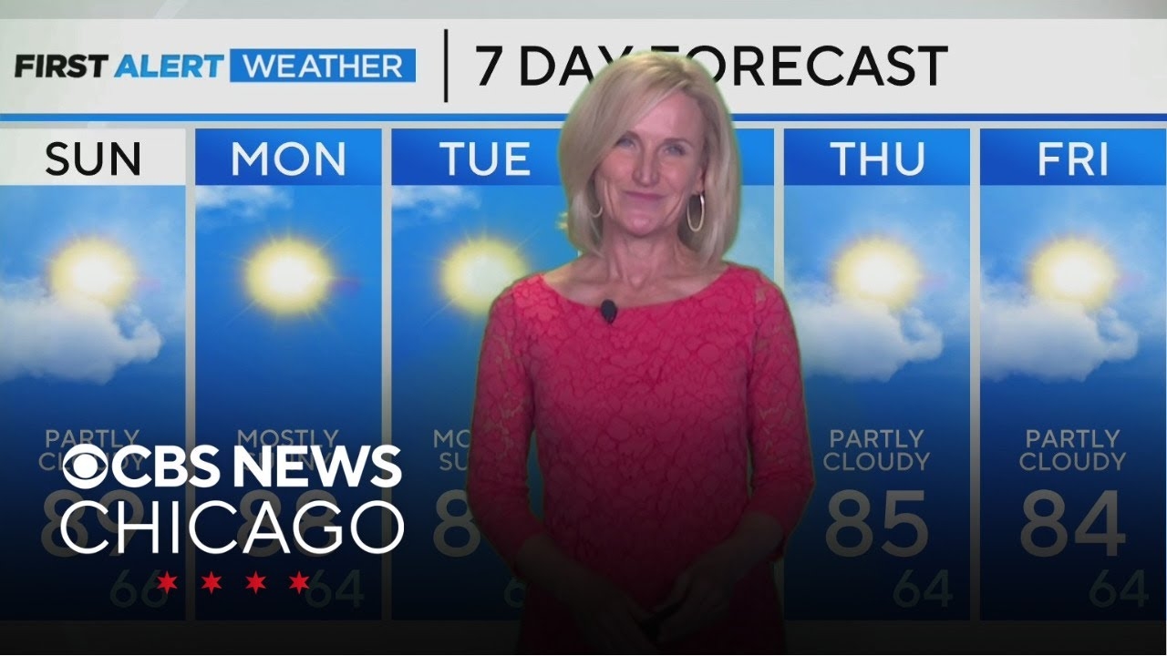 Temps flirt with 90 degrees in Chicago