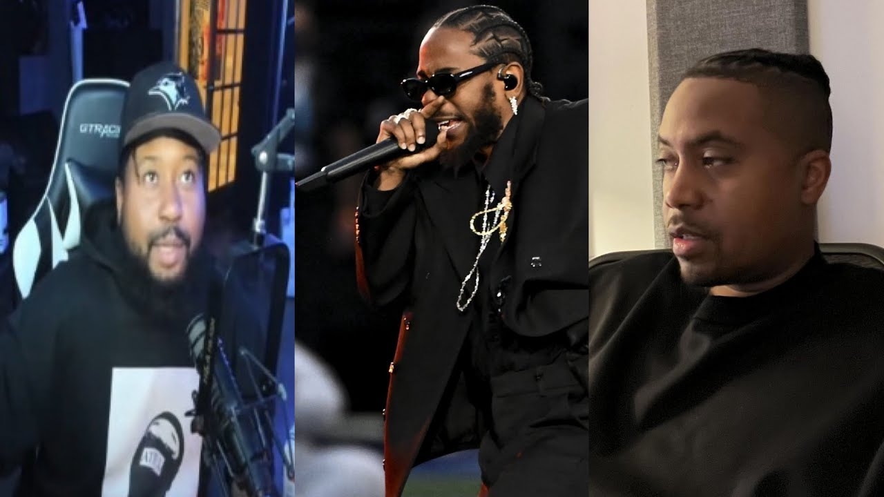 Nas chimes in! Akademiks speaks on Nas congratulating Kendrick for SuperBowl Announcement