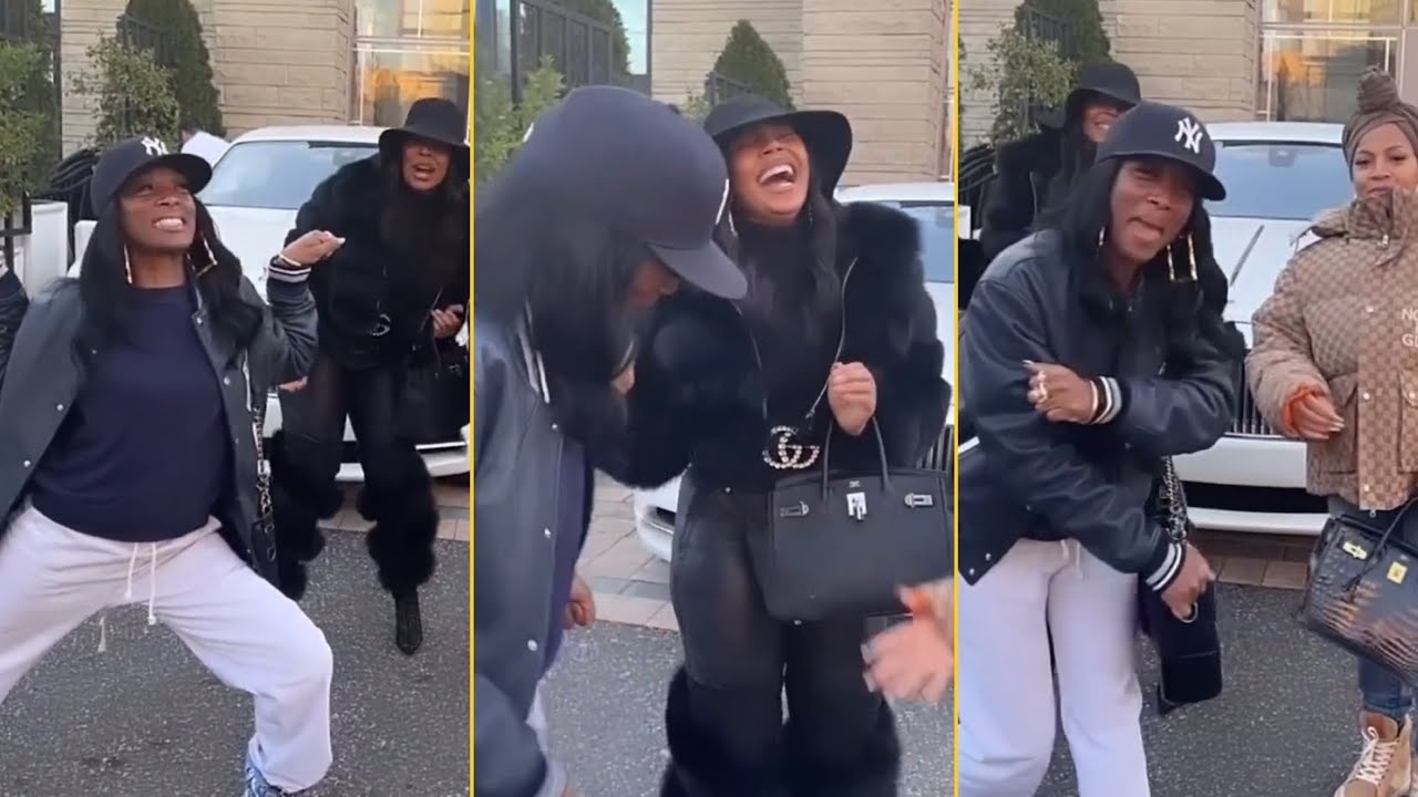 Ashanti Get Clowned By Her Friends Hard Girl You Walking Like You Car Emblem
