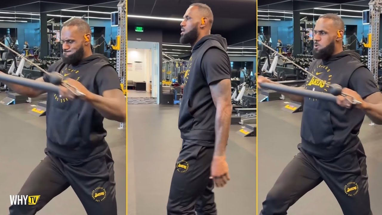 Lebron James Listening New Eminem Song At Gym And Regrets To Be At Diddys Party