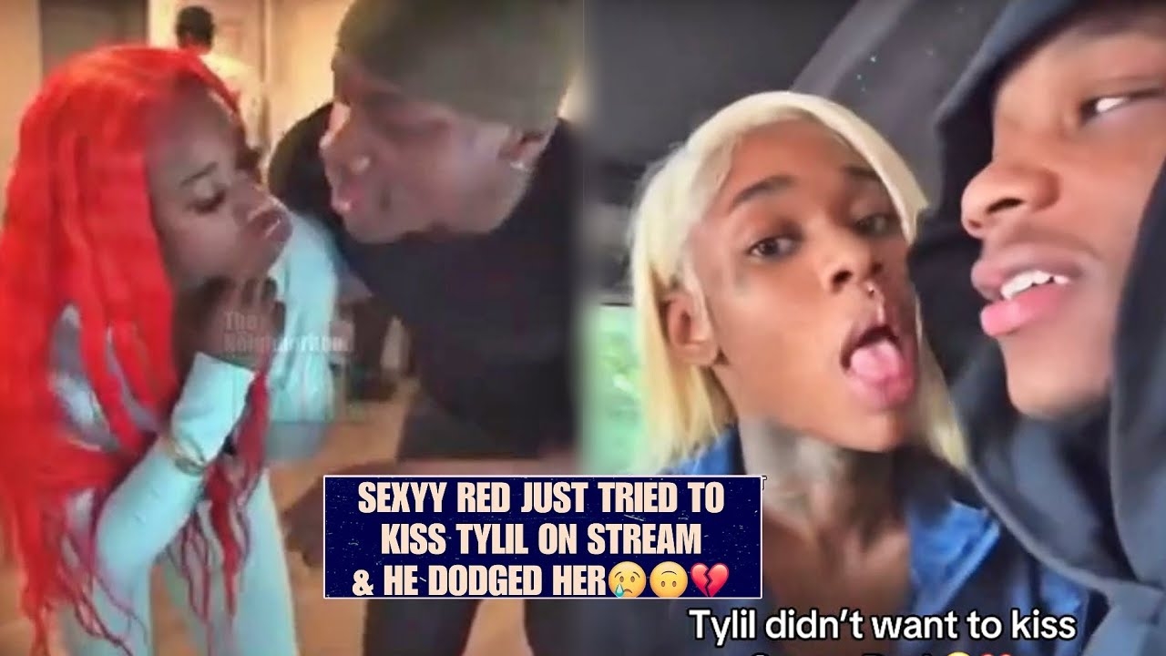 Sexy Redd TRIES to Kiss TyLiL Twice But He DODGES Her On Live Stream!