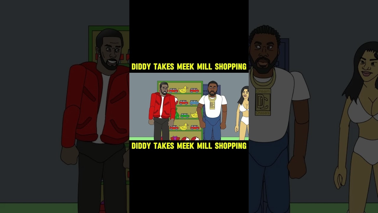 Diddy takes Meek Mill shopping! Glorilla, Sexyy Red and Megan Thee Stallion Joins #diddy #meekmill
