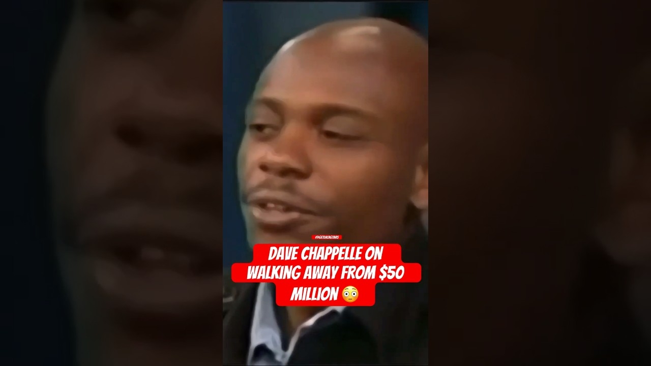 Dave Chapelle turns down $50 Million#davechappelle #50million #comedy #shorts #viralshorts #fyp