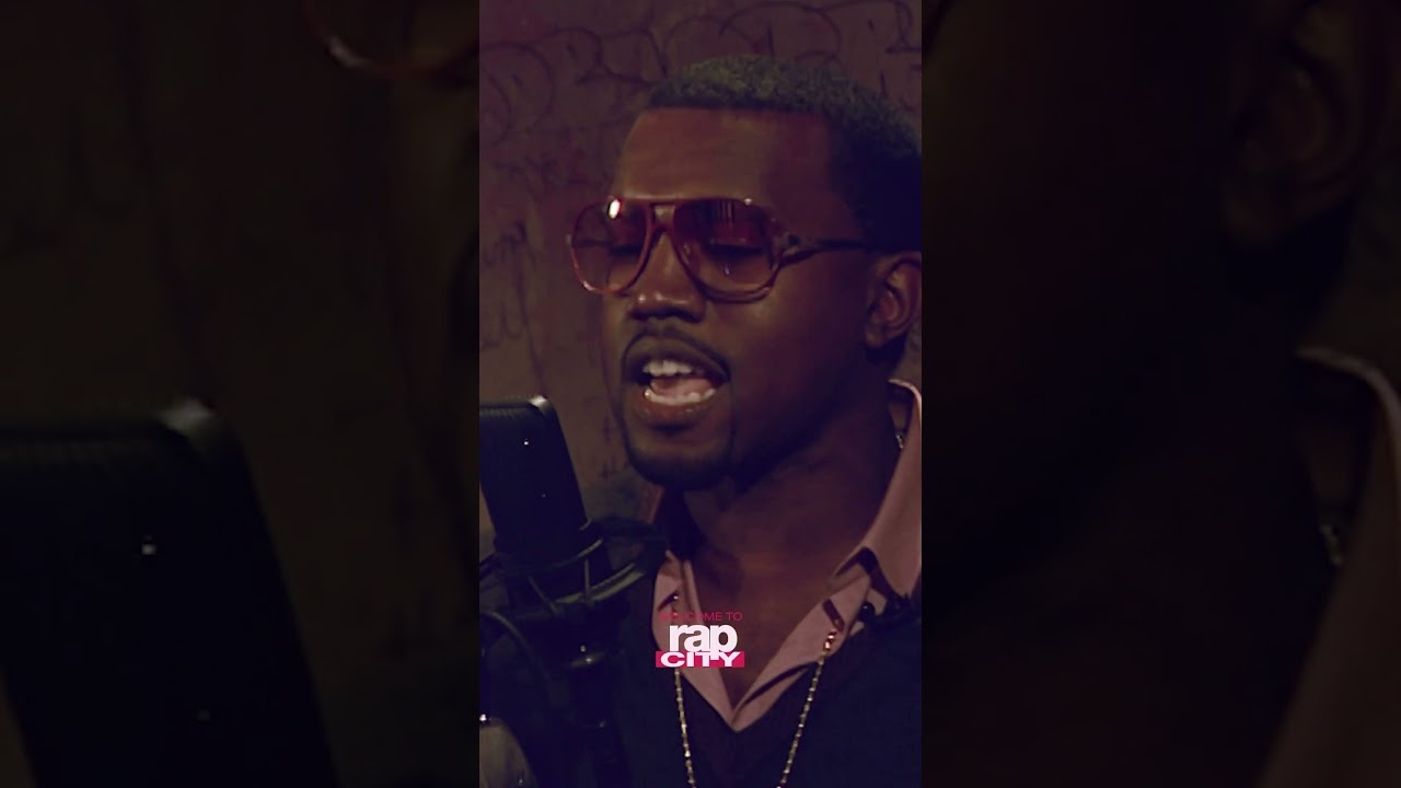 #Throwback To #KanyeWest Killin His #Freestyle In The #RapCity Booth! #Shorts #HipHopAwards #BET