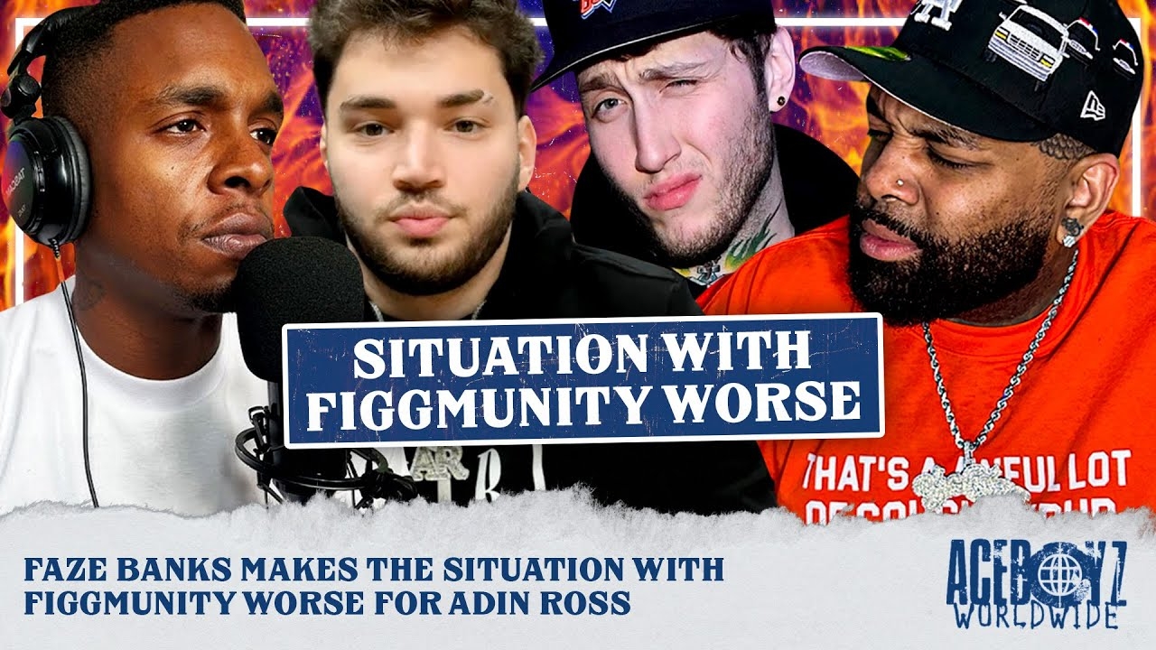 FaZe Banks Makes the Situation with Figgmunity Worse for Adin Ross