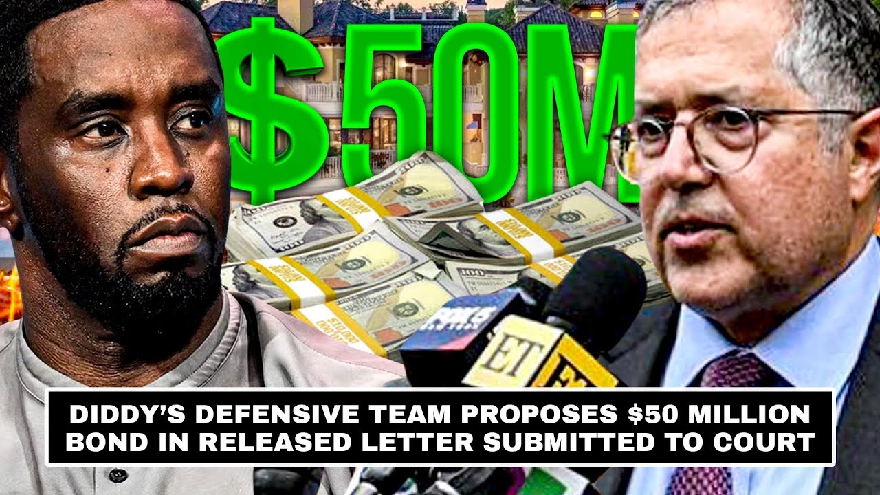 Diddys Defensive Team Proposes $50 Million Bond in Released Letter Submitted to Court