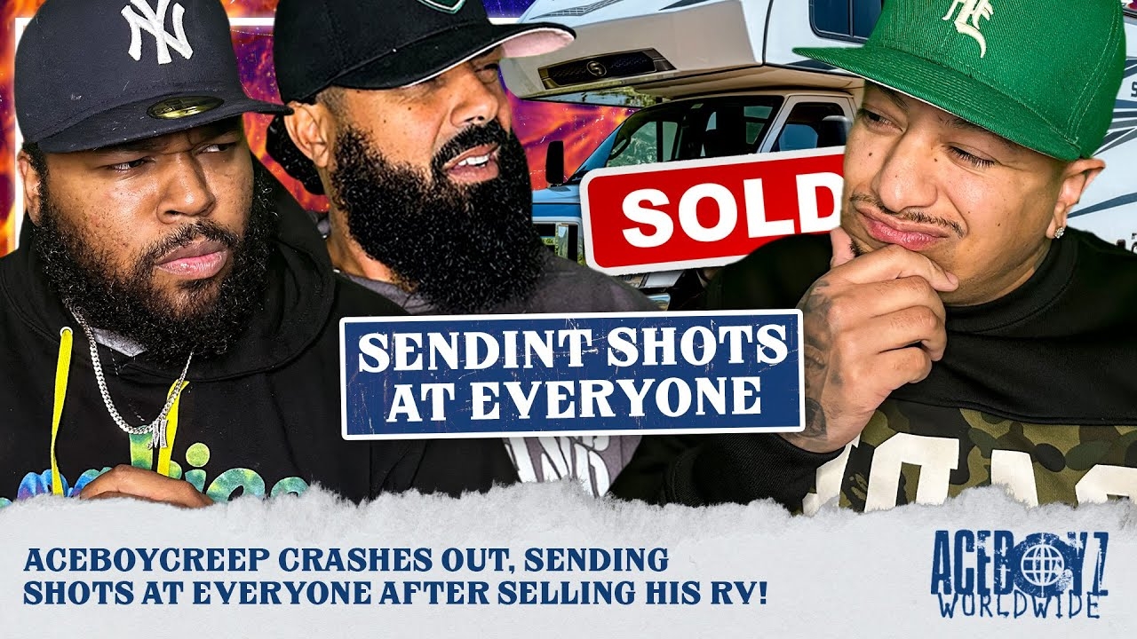 AceBoyCreep Crashes Out, Sending Shots at Everyone After Selling His RV!