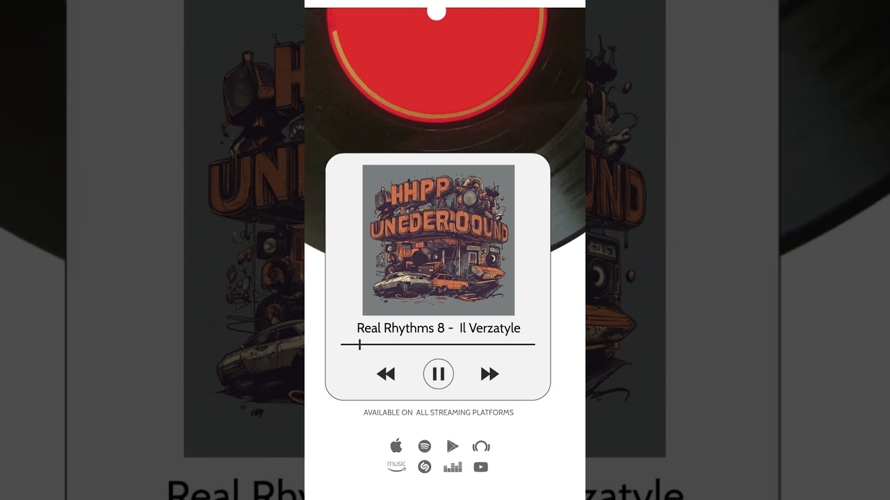 Real Rhythms 8 Il Verzatyle #hiphop #instrumental #rap #music