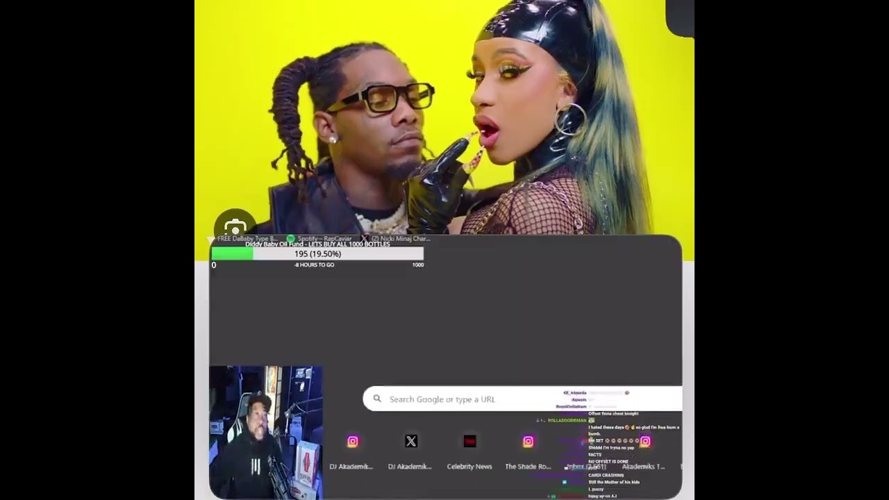 DJ Akademiks reacts to Cardi B telling #Offset "I#ve always been too good for you"  | CCC