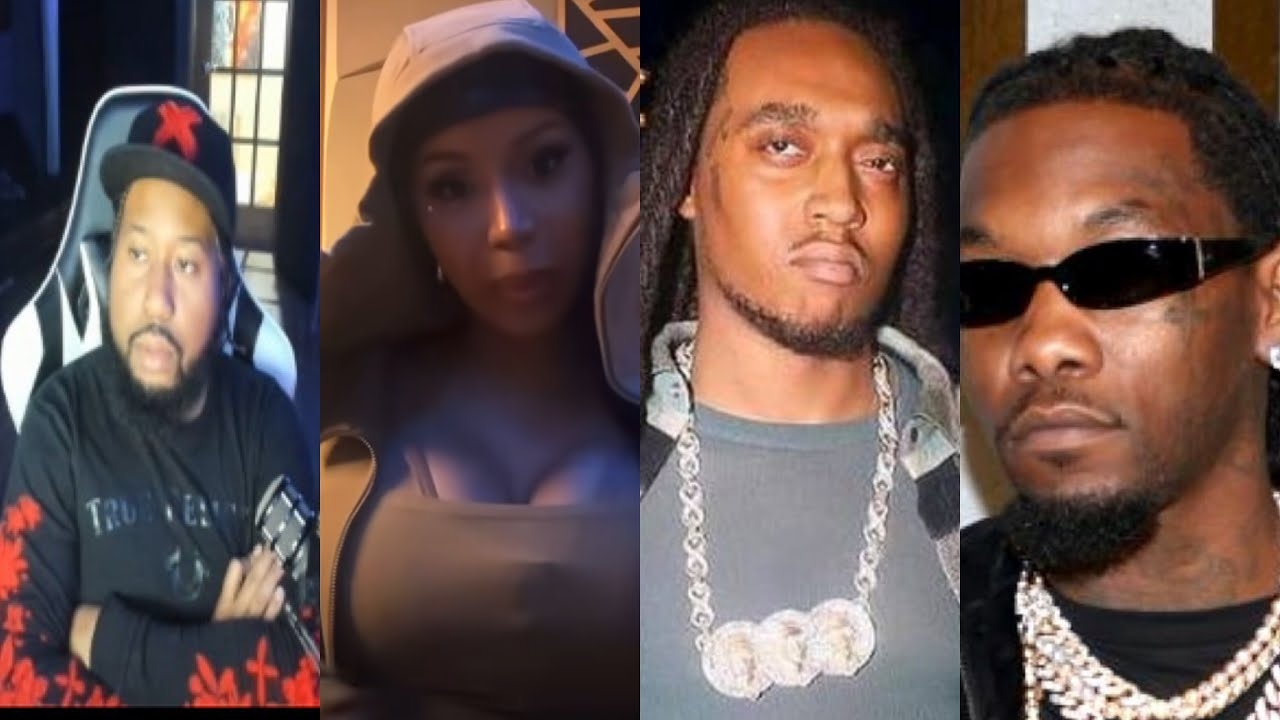 Ak Cooking! Akademiks reacts to Cardi B responding to Fake tweets of her saying she was with Takeoff