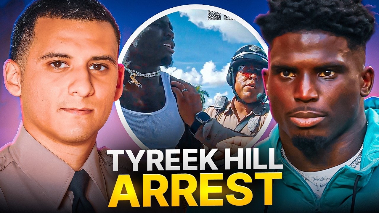 NFL Star Tyreek Hill MANHANDLED and ARRESTED by Cops During Traffic Stop! (MUST SEE)
