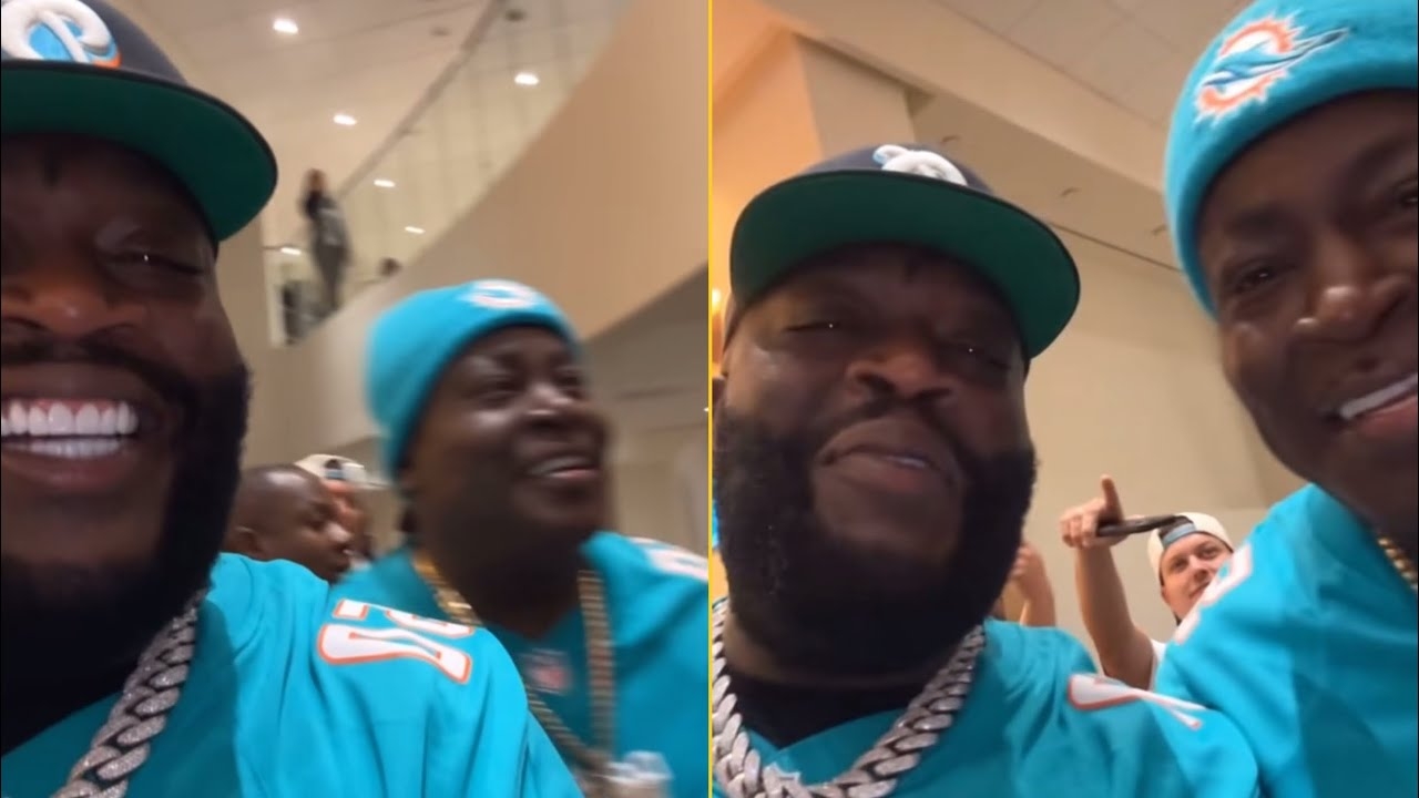 Rick Ross Linked Up With Trick Daddy At Hard Rock Stadium Now We Gonna Make A Party