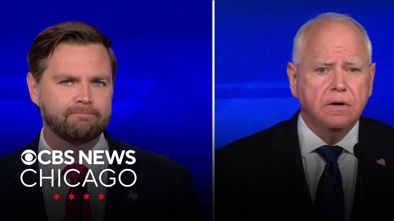 Vance, Walz go head-to-head in only VP debate
