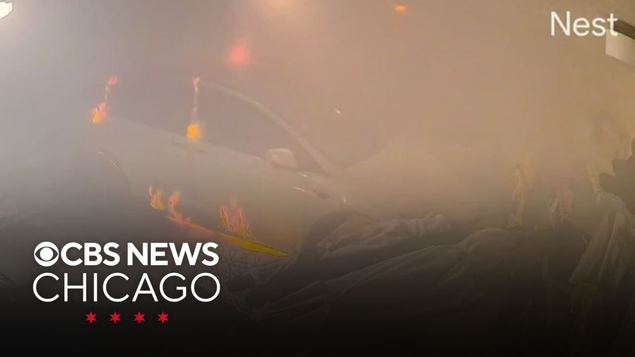 Florida house burns down after Tesla catches fire amid flooding from Hurricane Helene