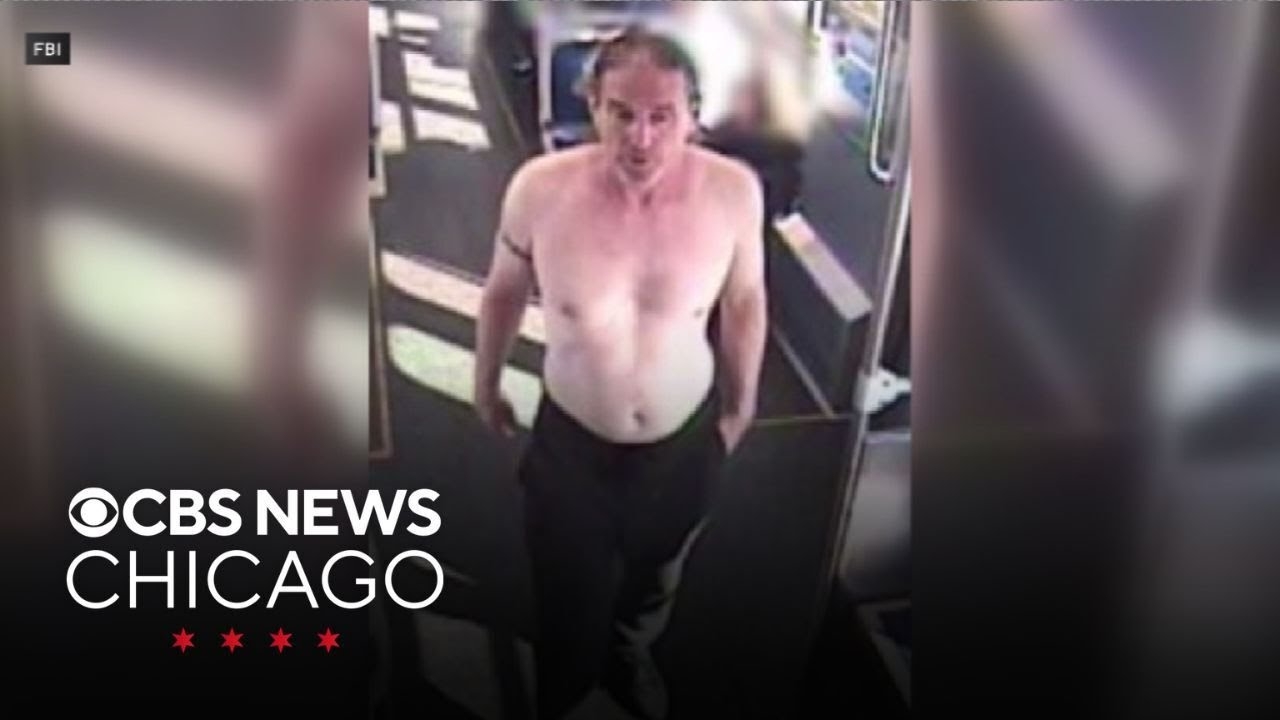 FBI searching for "Bare-Chested Bandit" in Chicago bank robberies