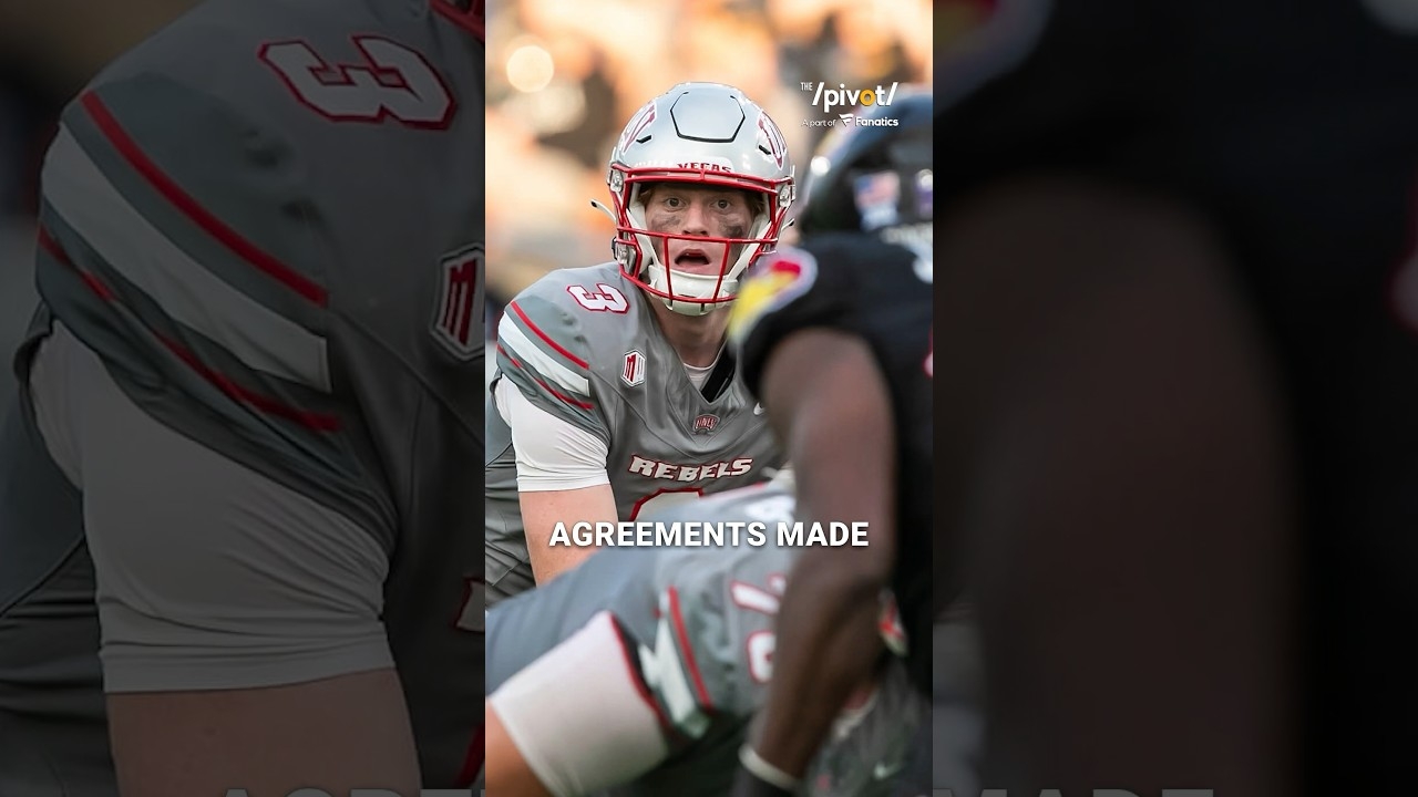 You gotta get your paperwork right! QB Matthew Sluka leaves UNLV over broken NIL promise! Agree??