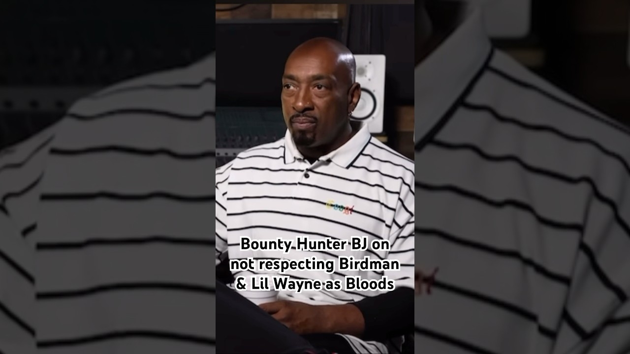 Bounty Hunter BJ says he does not respect Birdman & Lil Wayne as Bloods #shortvideo #shorts