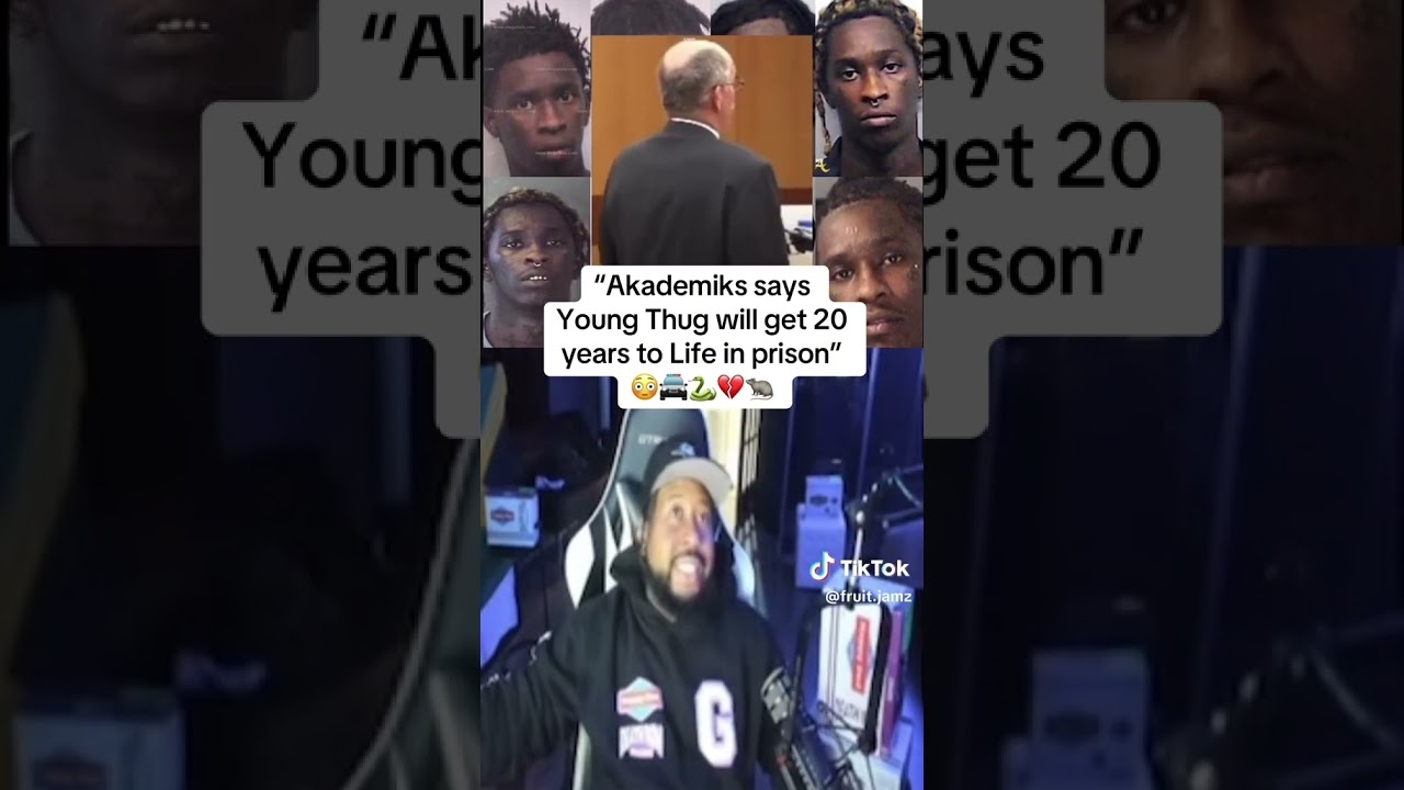 Akademiks says Young thug deserves a mistrial #akademiks #youngthug #ysltrial