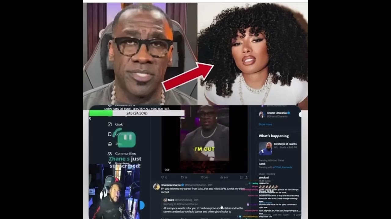 DJ Akademiks reacts to Shannon Sharpe beefing with black women on Twitter | CCC
