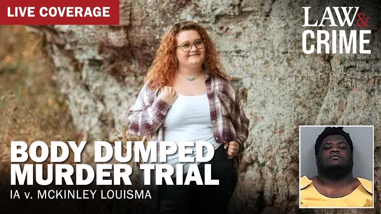 SENTENCING: Body Dumped Murder Trial  IA v. McKinley Louisma