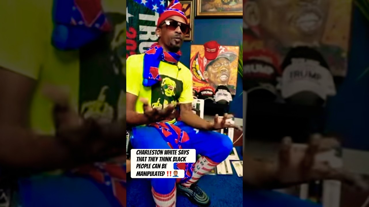 Charleston white Says American Thinks Black people are easy manipulated #youtubeshorts #rap