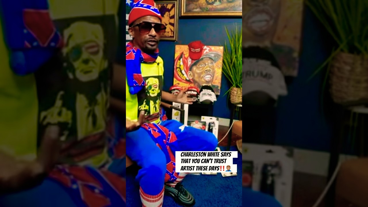 Charleston white Says you Cant Trust Black Artist #rap #youtubeshorts #viralvideo #trump